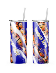 Ringgold Basketball 20oz Stainless Steel Tumbler