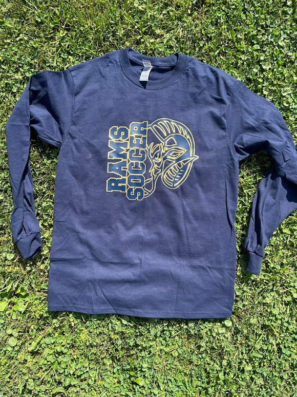 Ringgold Soccer half ram long sleeve shirt - youth and adult sizes!