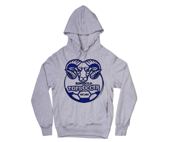 Ringgold TOPSOCCER hoodie - youth and adult sizes!