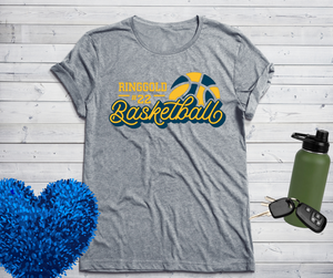 Ringgold Rams basketball tshirt - youth and adult sizes!