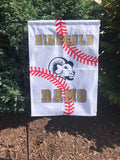 Sports Garden Flag - Personalizable with your school/logo/glitter/no glitter